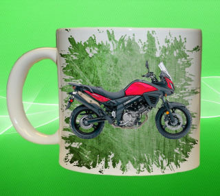 hrnek s motorkou Suzuki V-Strom 650 ABS II