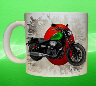 hrnek s motorkou YAMAHA Star Bolt