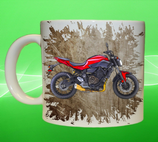 hrnek s motorkou YAMAHA FZ-07 ABS IV