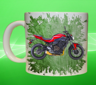 hrnek s motorkou YAMAHA FZ-07 ABS V