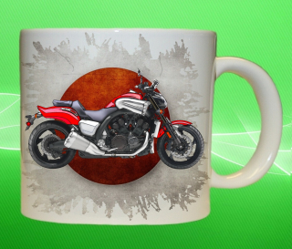 hrnek s motorkou YAMAHA VMX17