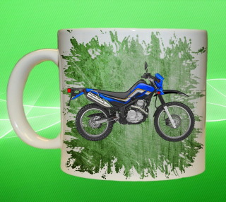 hrnek s motorkou YAMAHA XT250 II