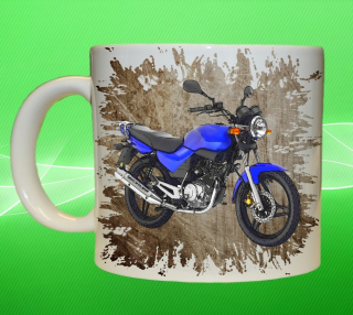 hrnek s motorkou YAMAHA YBR 125 I