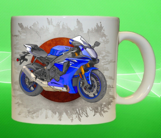 hrnek s motorkou YAMAHA YZF-R1 ABS