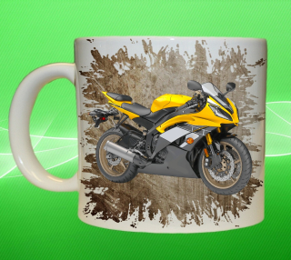 hrnek s motorkou YAMAHA YZF-R6 I