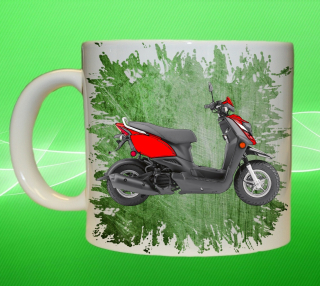 hrnek s motorkou YAMAHA Zuma X II