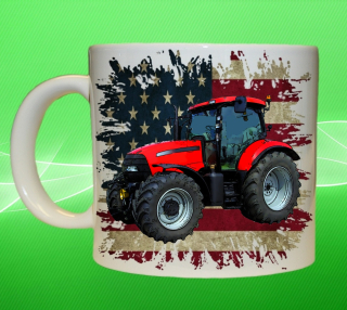 hrnek s traktorem Case IH Puma 140