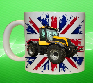 hrnek s traktorem JCB Fastrac 3185