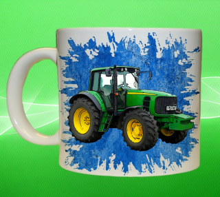 hrnek s traktorem John Deere 6930 III