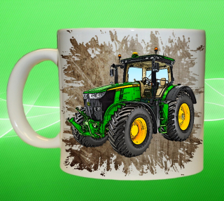 hrnek s traktorem  John Deere 7250R I