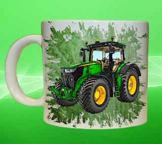 hrnek s traktorem  John Deere 7250R II