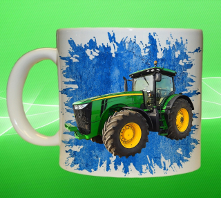 hrnek s traktorem John Deere 8320R III