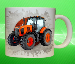 hrnek s traktorem KUBOTA