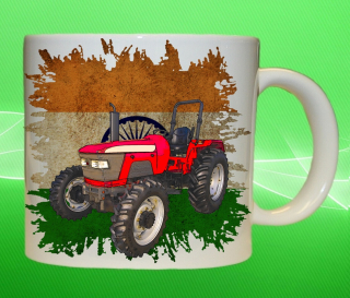 hrnek s traktorem MAHINDRA 5530 75ml