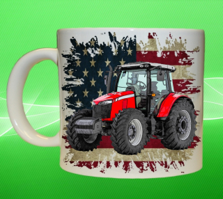 hrnek s traktorem Massey Ferguson  6713R