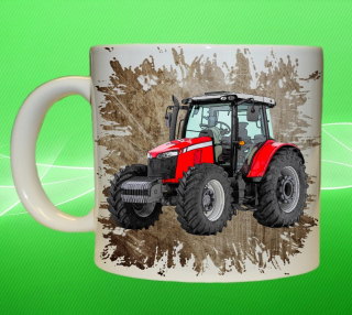 hrnek s traktorem Massey Ferguson  6713R I