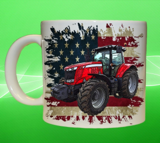 hrnek s traktorem Massey Ferguson  7620