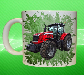 hrnek s traktorem Massey Ferguson  7620 II