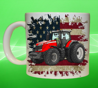 hrnek s traktorem Massey Ferguson  8670