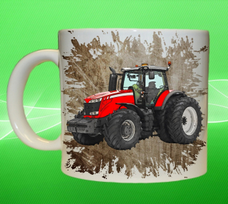 hrnek s traktorem Massey Ferguson  8670 I