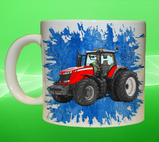 hrnek s traktorem Massey Ferguson  8670 III