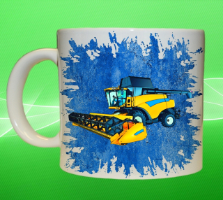 hrnek s kombajnem New Holland CR9090 IV