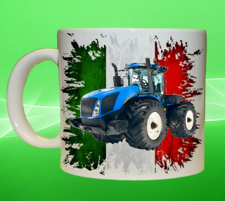 hrnek s traktorem New Holland T9