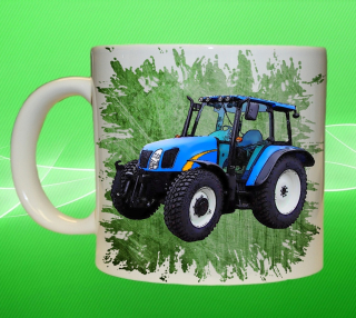 hrnek s traktorem New Holland T5050 II