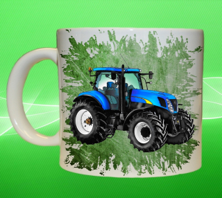 hrnek s traktorem New Holland T7070 II