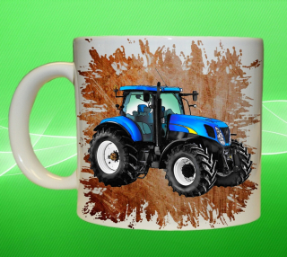 hrnek s traktorem New Holland T7070 III