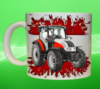 hrnek s traktorem Steyr 4095