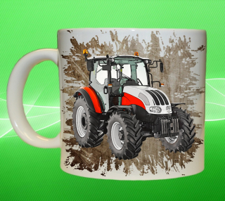 hrnek s traktorem Steyr 4095 I