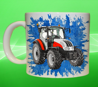 hrnek s traktorem Steyr 4095 III