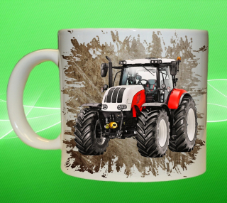 hrnek s traktorem Steyr cvt 6240 I