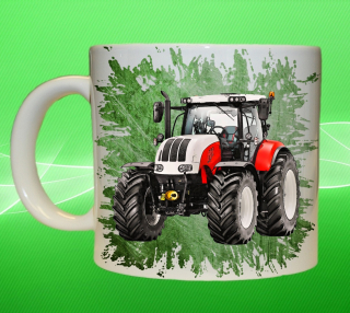 hrnek s traktorem Steyr cvt 6240 II