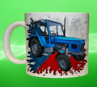 hrnek s traktorem ZETOR 6911 