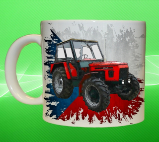hrnek s traktorem ZETOR 6945