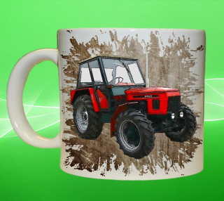 hrnek s traktorem ZETOR 6945 III