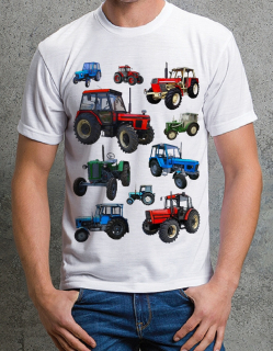 tričko MIX traktorů ZETOR