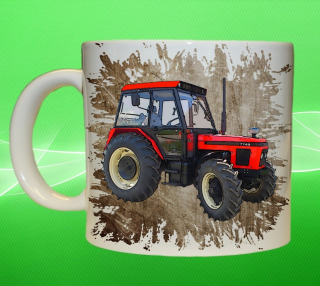 hrnek s traktorem ZETOR 7745 III