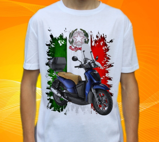 Moon River Aprilia Scarabeo 200  tričko s motorkou velikost 122