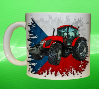 hrnek s traktorem Zetor Forterra 150 