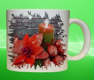 Vánoční hrnek  vzor 14  objem 150 ml