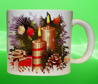 Vánoční hrnek vzor 12  objem 150 ml