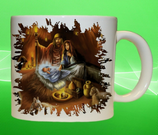 Vánoční hrnek vzor 16  objem 330 ml