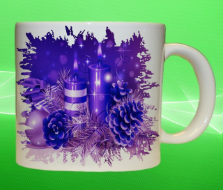 Vánoční hrnek vzor 18 objem  150 ml