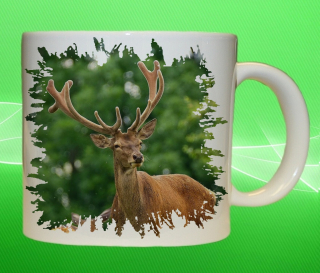 Moon River Lovu zdar jelen sika hrnek pro myslivce 