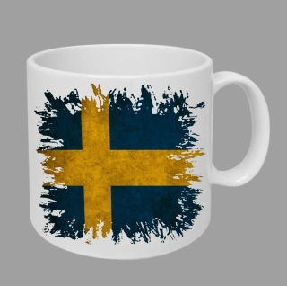 Moon River hrnek s vlajkou Švédska 450 ml