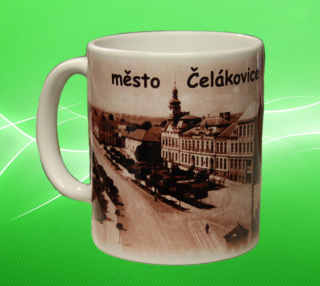 Moon River hrnek  s městem Čelákovice 150 ml
