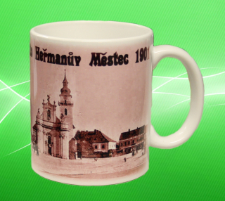 hrnek  s Městem Heřmanův Městec 550 ml